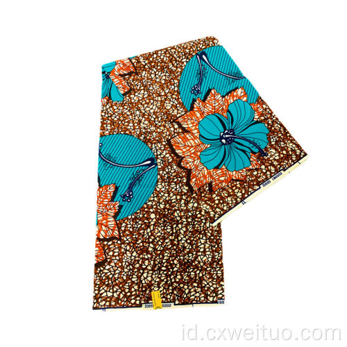 100% Polyester Wax Batik Print Fabric